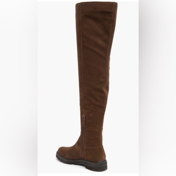 1957- Stuart Weitzman Over-the-Knee Boots Expresso Color Size 8.5 NWT - Picture 2 of 11
